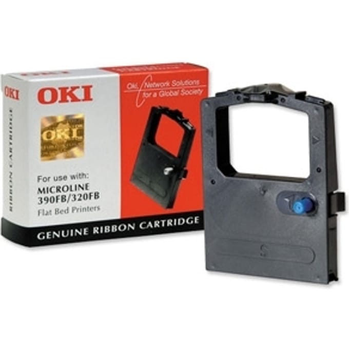 OKI 09002310 inktlint zwart (origineel)