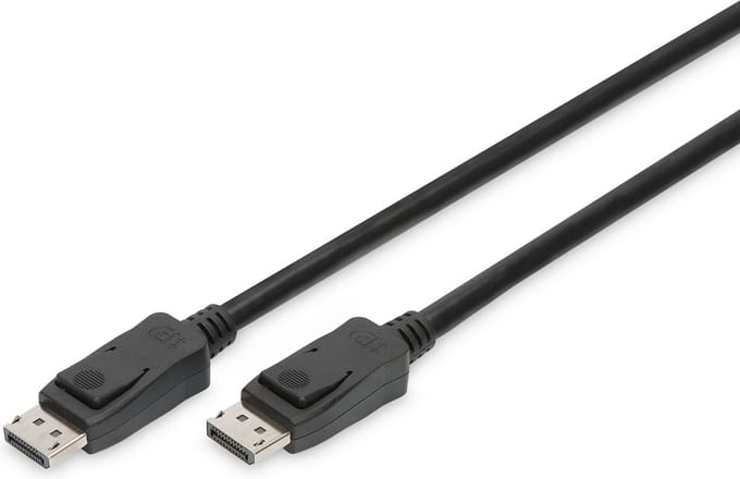 Digitus AK-340106-010-S DisplayPort kabel 1 meter Zwart