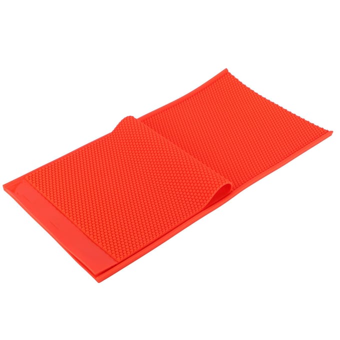 2 Stuks 5.4mm Bijenwas Plaat DIY Rubberen Wafelraam Basis Persvorm Bijenteelt Accessoire Rood red