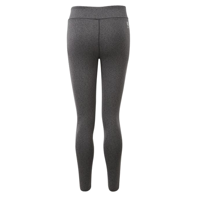 Dare 2b Dames/Dames Invloedrijke Strakke Lichtgewicht Gymlegging (Houtskool Grijs)