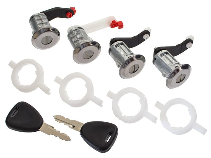 Modecar - Deurcilinder Set - Renault Master II/Opel Movano A - 4 Stuks - 1998-2010