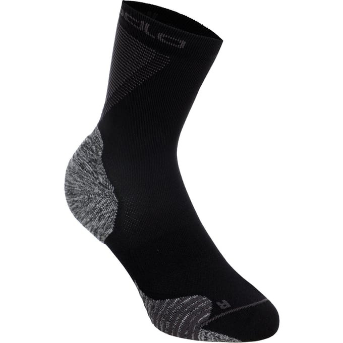 Odlo Socks Crew Ceramicool Unisex Sportsokken - Black - Maat 45-47