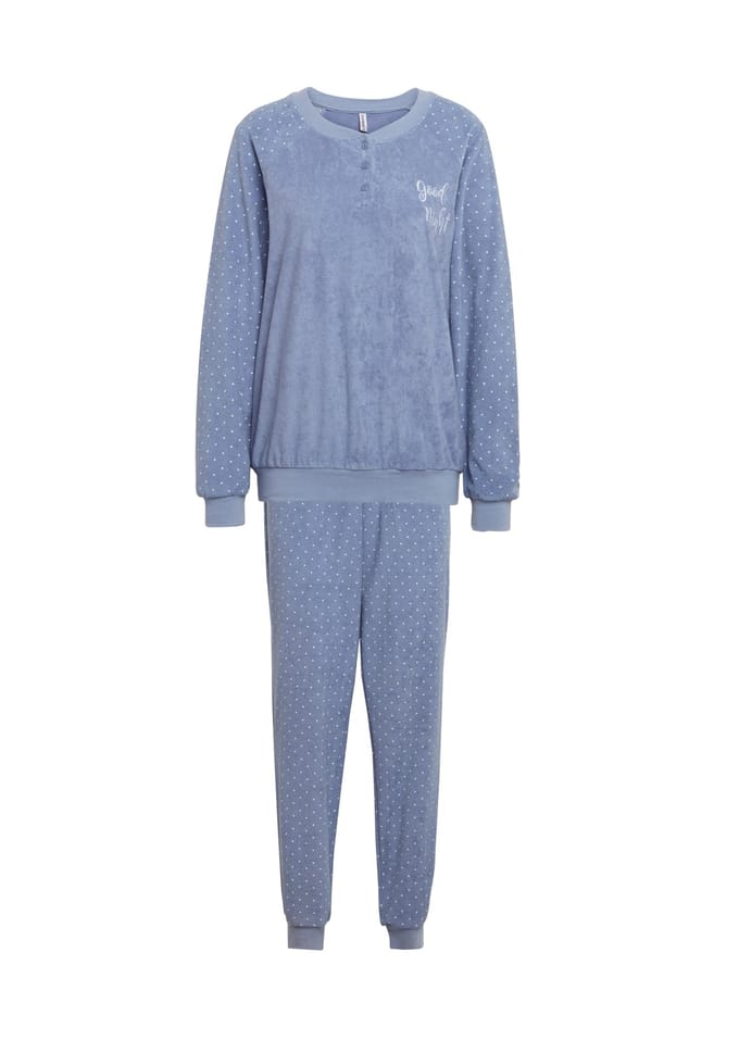 Pyjama - blauw / gedess. - Gr. 24/25 van Goldner Fashion