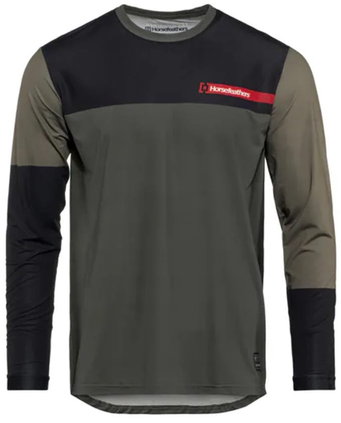 Horsefeathers Quantum Ls Fietsshirt (chimera/walnoot) - XXL