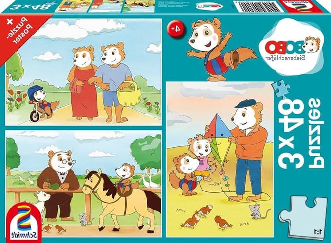 Kinderpuzzel - Legpuzzel Inlegpuzzel - Kind Ontwikkeling - Grote Legbak - 26.3 x 17.8 cm - Multicolor