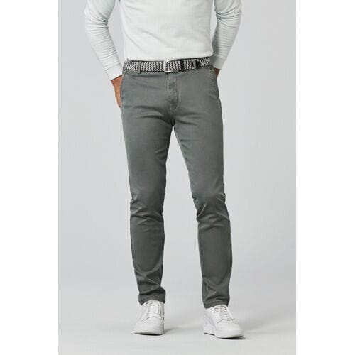 Meyer Broek Tokyo Micro Texture Superstretch Organic Cotton Olive Grey / male