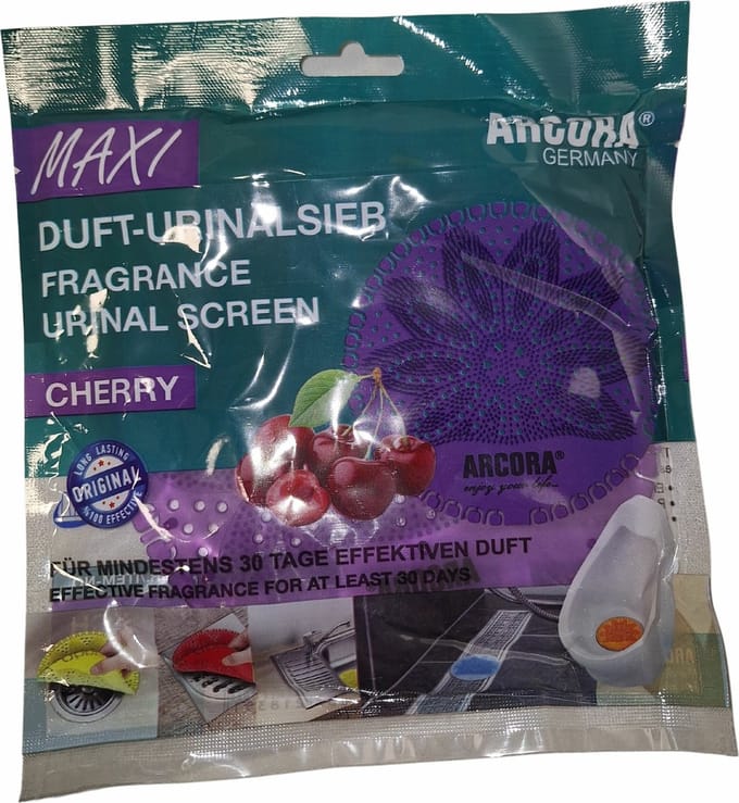 Geurmat Urinoir Maxi 17 cm Cherry Paars