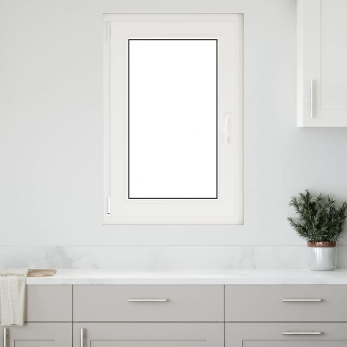 vidaXL - Kleur - binnenkant - kelderraam - Wit - RISOR - 60 - x - 100 - cm
