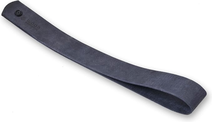 Leren plankdragers antraciet 1 stuks - Leren plankdragers - Leren plankdragers zwart