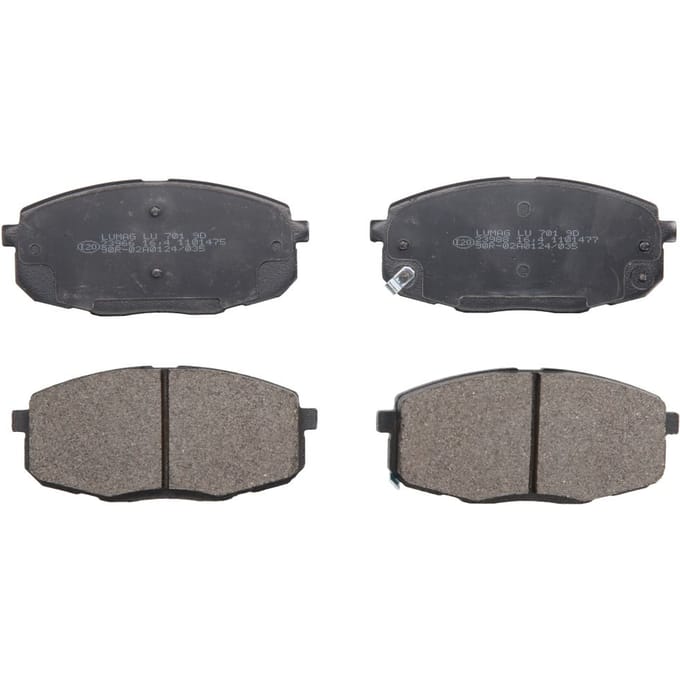 Remblokset BRECK 23966 00 701 10, voor