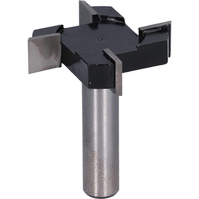 4 Tands T-vormige Frees Grote Diameter Bovenfreesbit Snijmachine Accessoire