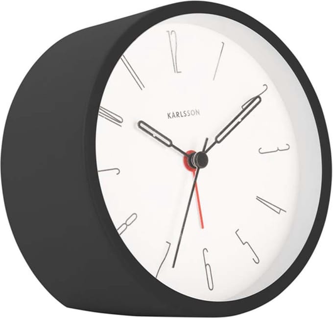 Alarm Clock Belle Numbers Iron