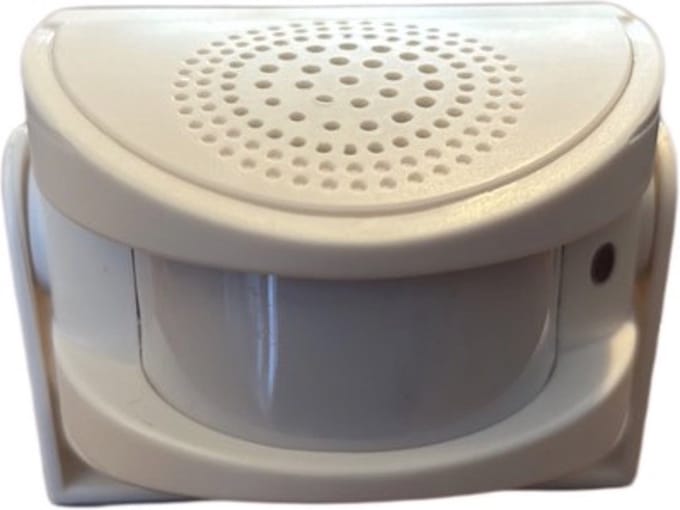 toegangsmelder Winkel - Entreemelder Toegangsmelder -Winkelsensor Beweging- Draadloze bel - Deurbel Infrarood- Motion Sensor-Bewegings Sensor
