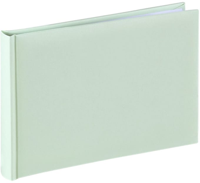 Hama "Fine Art" Bookbound Album 24x17 cm 36 White Pages lime green