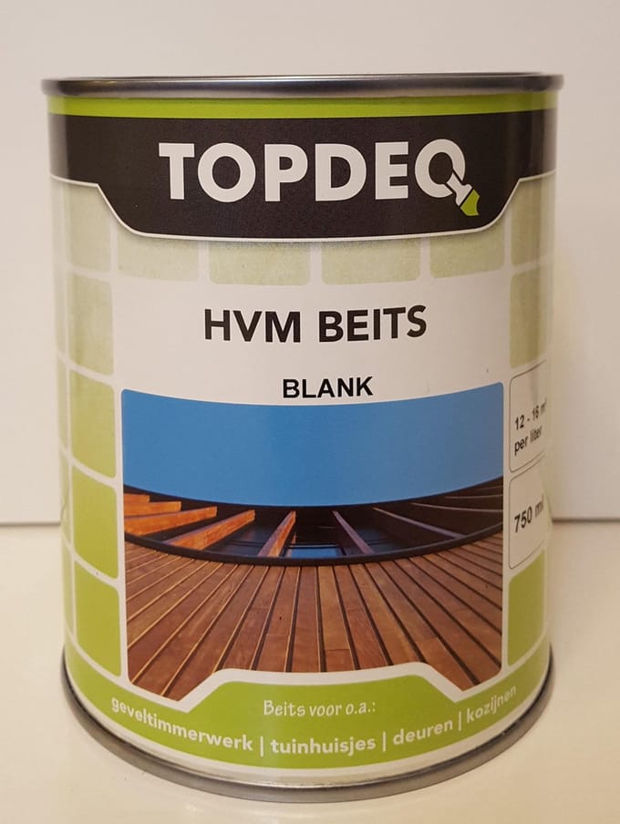 Topdeq Beits - Blank - Transparant - Halfmat - 750ml