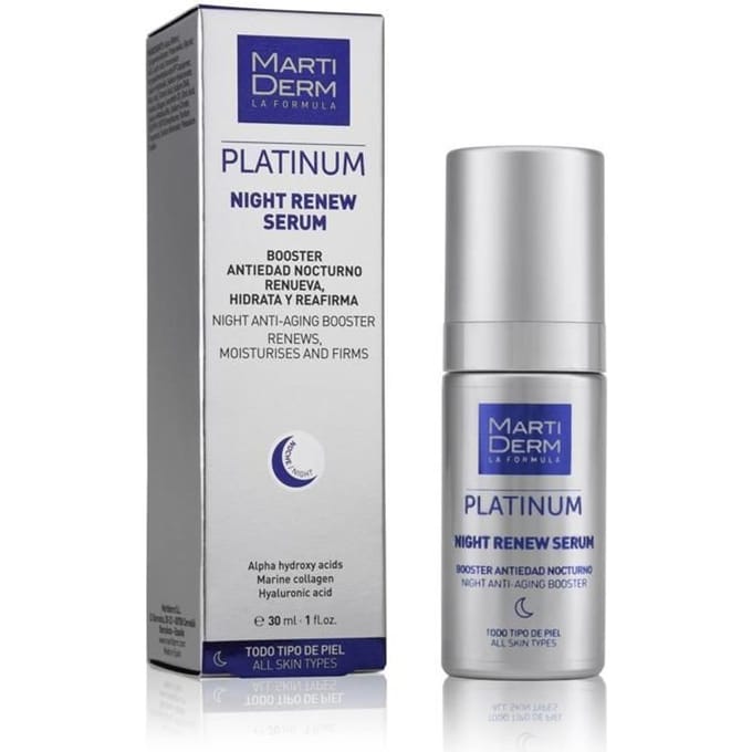 Martiderm Platinum Nachtvernieuwing serum 30 ml