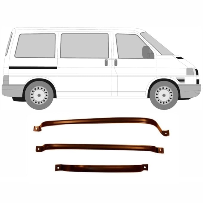 Brandstoftank klemmen voor Volkswagen Transporter T4 1990-2003