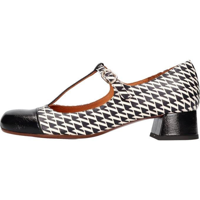 Chie Mihara schoenen met veelkleurige hak