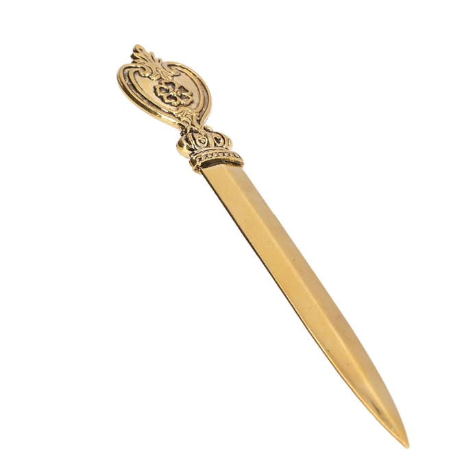 Briefopeners Retro Elegant Lichtgewicht Compact Handig Praktisch Aantrekkelijk Decoratief beige