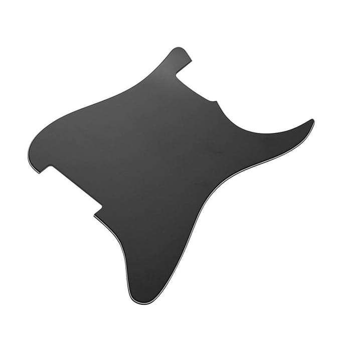 3-laags gitaar slagplaat voor Amerikaanse ST elektrische gitaren DIY Custom Guard Plate Zwart gray