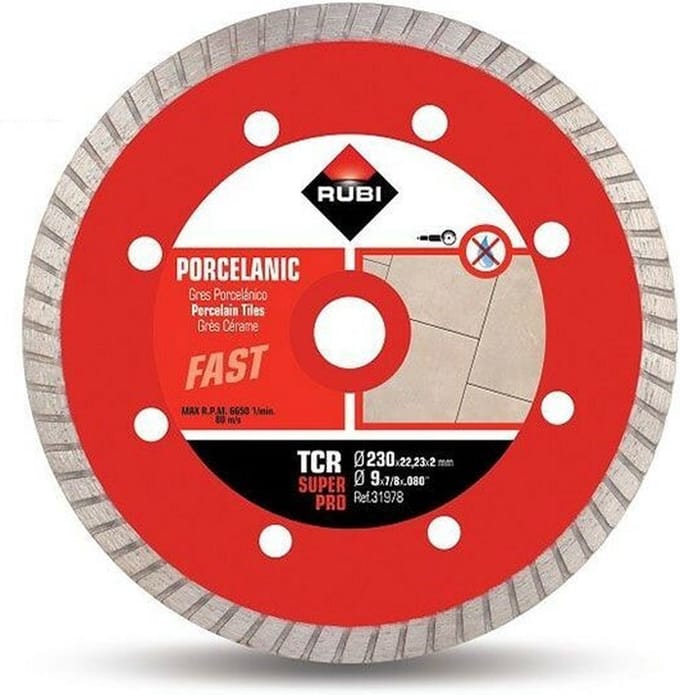 Rubi Diamantschijf 230 mm TCR Superpro 230 x 22,2 mm