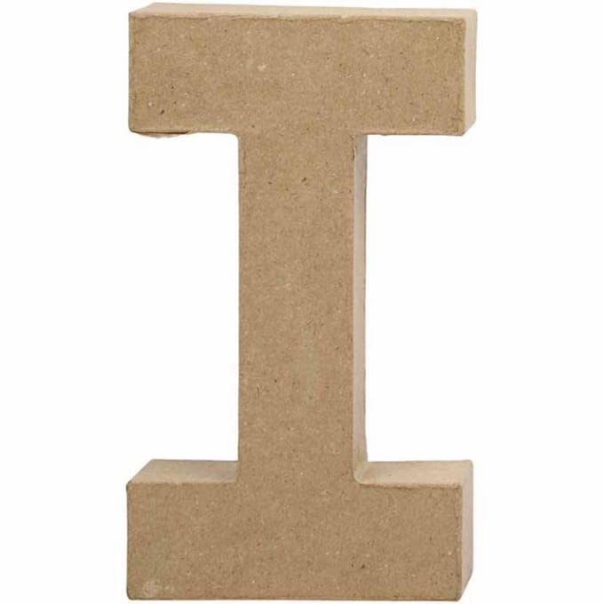 Creativ Company Letter Papier Mache - I