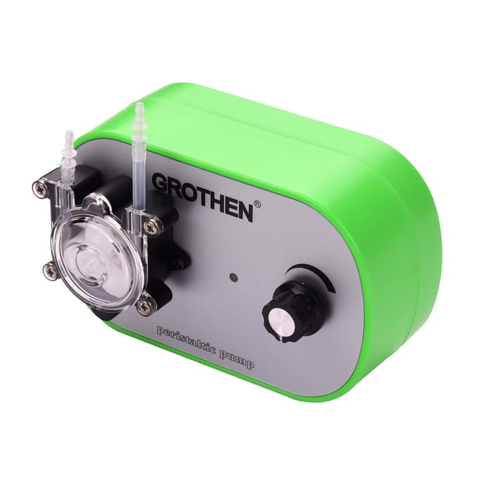 GROTHEN G728-1 peristaltische vloeistofdoseerpompen met enkele pompkop EU Plug groen