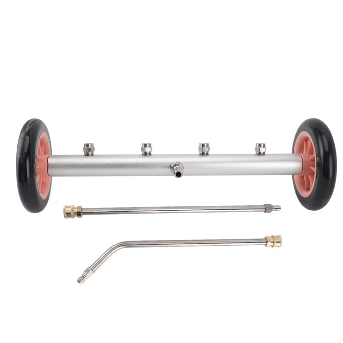 Onderwagenreiniger 16 inch 4000PSI Hogedruk Onder Auto Wassen Waterbezem met Verlengstang