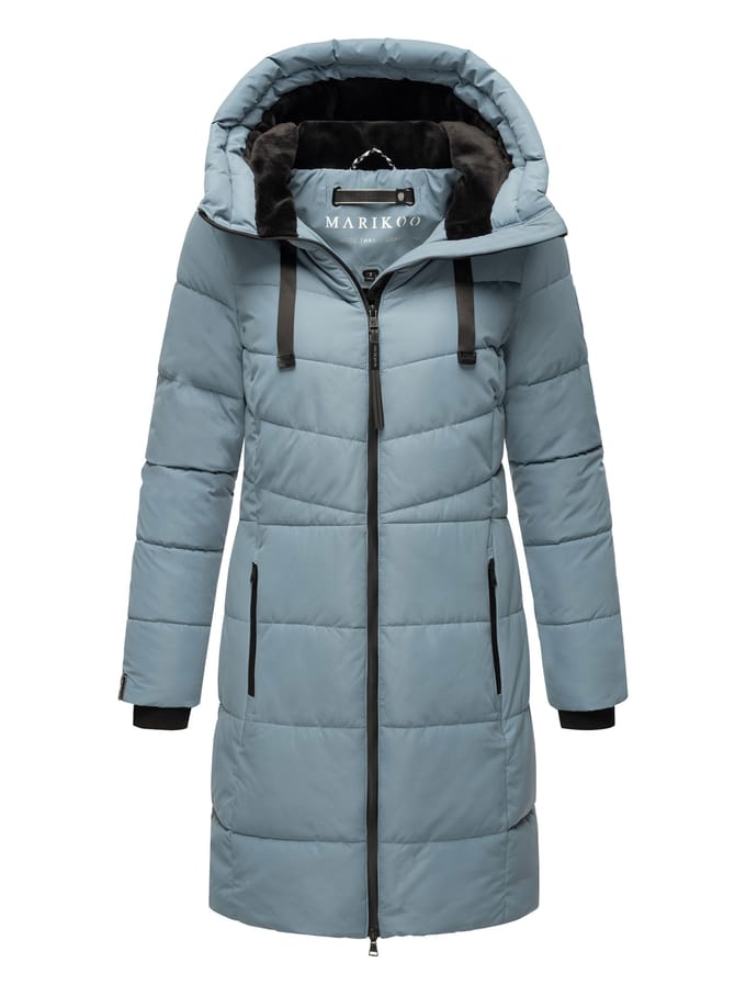 Marikoo Natsukoo dames winterjas – warm, teddyvoering & capuchon