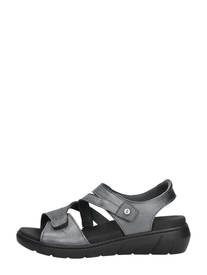 Wolky Ikaria Sandalen Plat - Donkergrijs - Maat 41