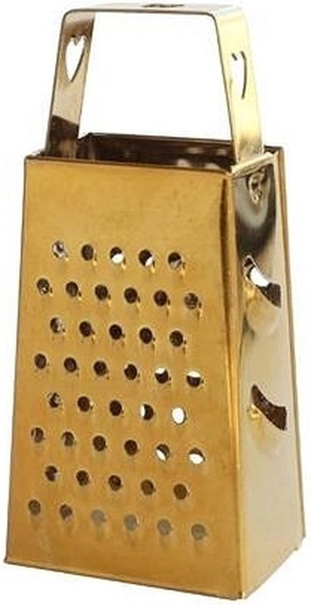 Mini Rasp - Amberblokjes / Geurblokjes - Goud