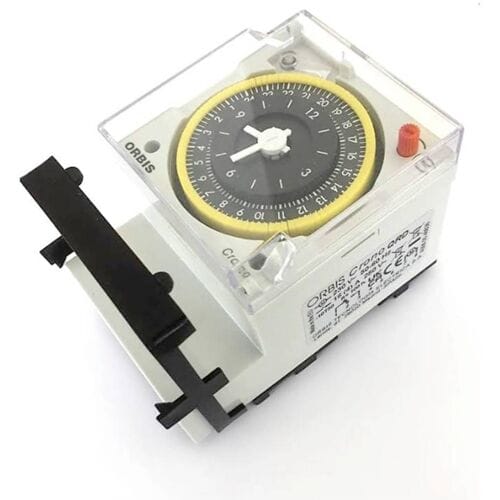 ORBIS Zeitschalttechnik CRONO QRD 230 V Opbouwschakelklok Analoog 250 V/AC
