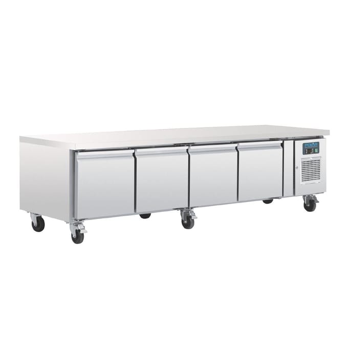 Polar GN laag model koelwerkbank 4-deurs