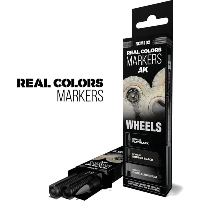 Markerset AK Interactive Wheels (x3)