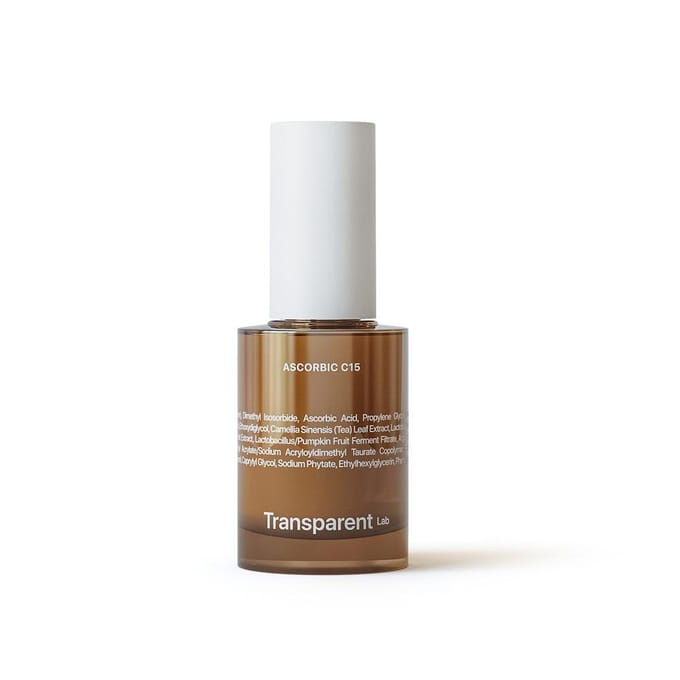 Transparent Lab Ascorbic C15 30 ml - sérum illuminateur anti-âge