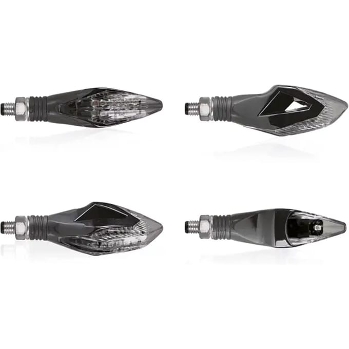 Motorfiets draak led knipperlichten Chaft