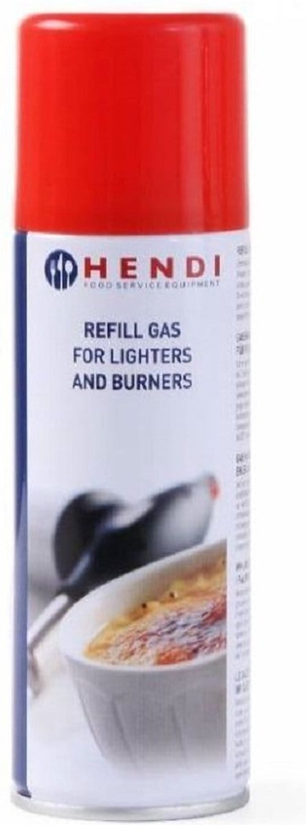 HENDI Gasbus – Set van 4 – Inclusief diverse vulnippels