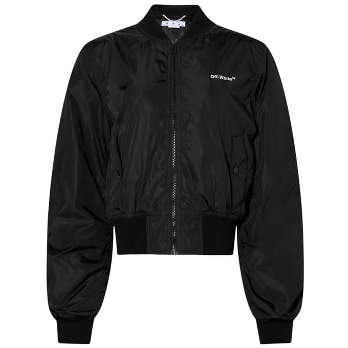 Off-white Diag Bomber Zwart