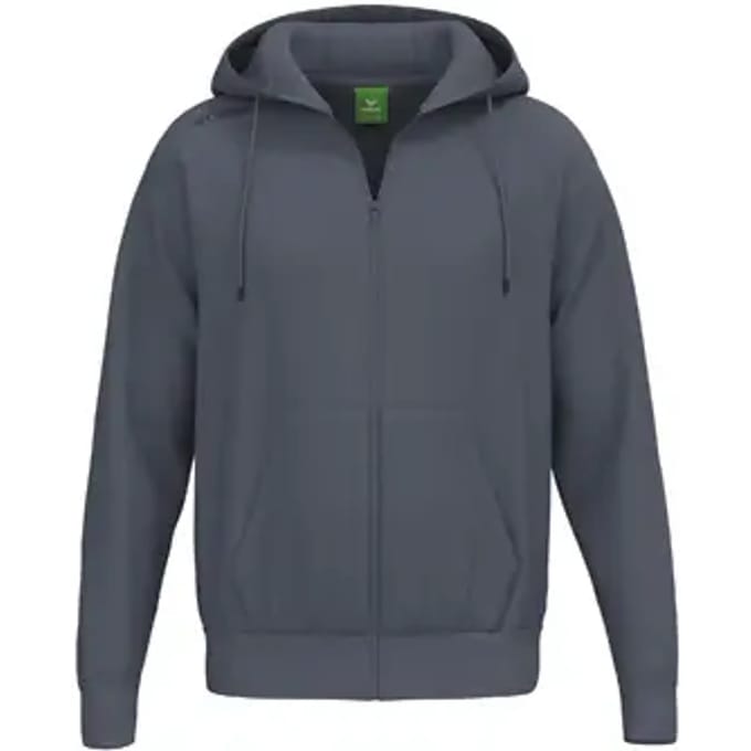 Erima Ts Sweatjack Met Capuchon Kinderen - Slate Grey | Maat: 152