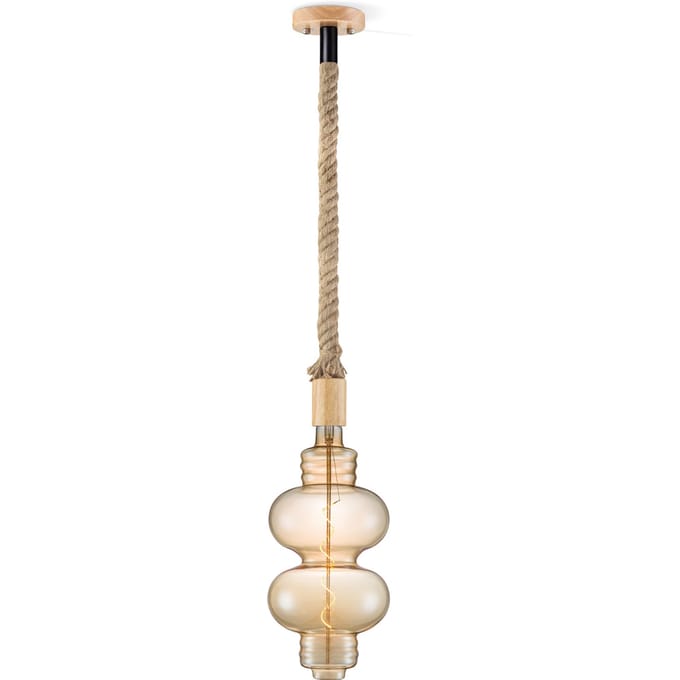 Home sweet home hanglamp Leonardo Diabolo - amber