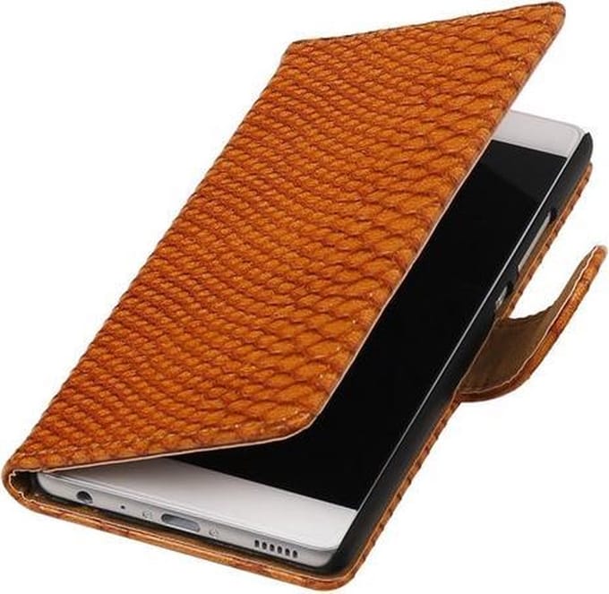 BestCases.nl Huawei Honor 6 Slang booktype hoesje Bruin