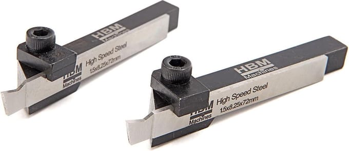 HBM 8mm Afsteekhouder met HSS mes Model 2