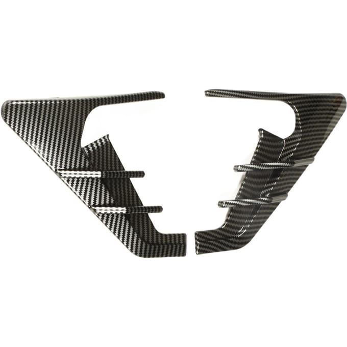 Remplacement du cache de protection de l'indicateur de direction de la caméra latérale pour Tesla Model 3 Model Y Carbon Fiber Pattern