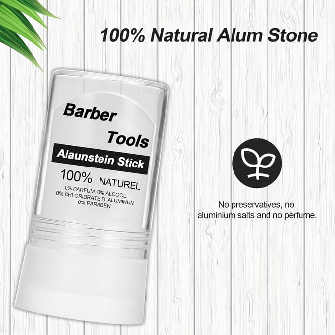 Stopt met bloeden Bloedstelpend potlood Aluin Matchsticks Aluinsteen 100 procent natuurlijke aftershave Bloedstelpende lucifers wit