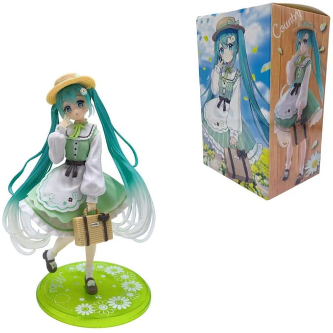 Figurine Anime Originale Hatsune Miku - Poupée Modèle d'Action en PVC pour Collectionneurs Cadeau d'Anniversaire Version Mode