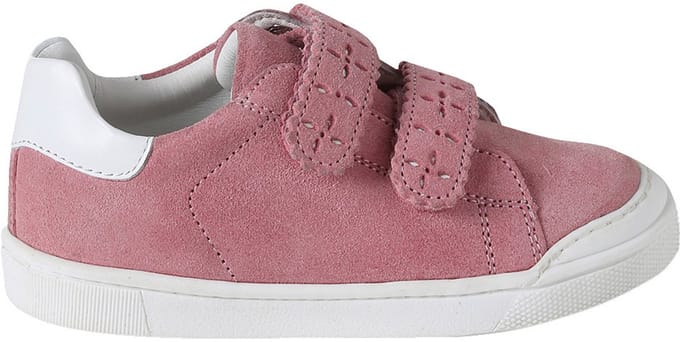 Vertbaudet Leren sneakers met klittenband, kleutercollectie meisjes