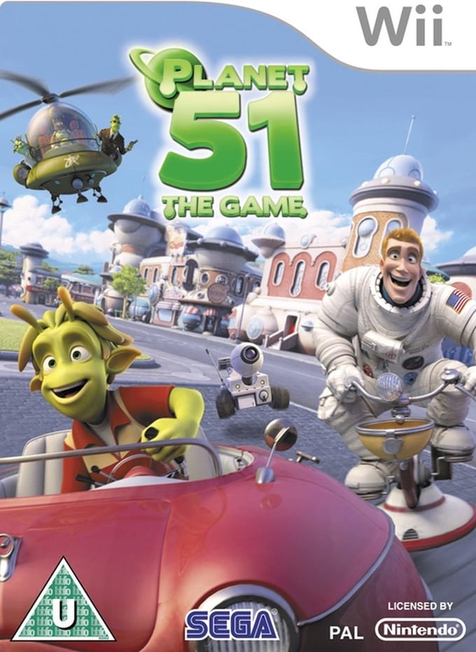 Planet 51 (wii used game)