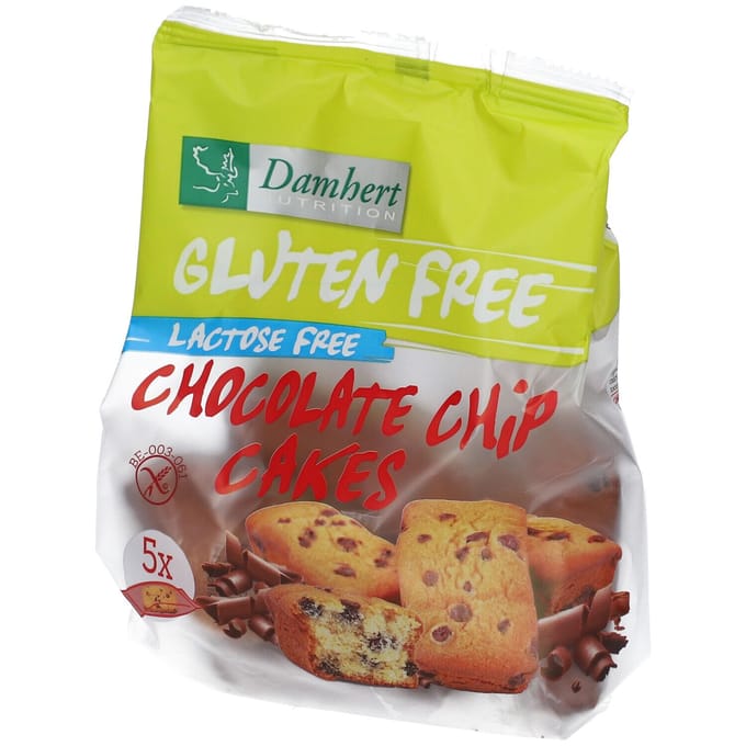 Damhert Gluten Free Chocolate Chip Mini Cakes Lactose 190 Overige