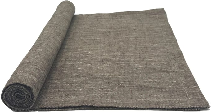Maya tafelloper naturel/mocca 40 x 140