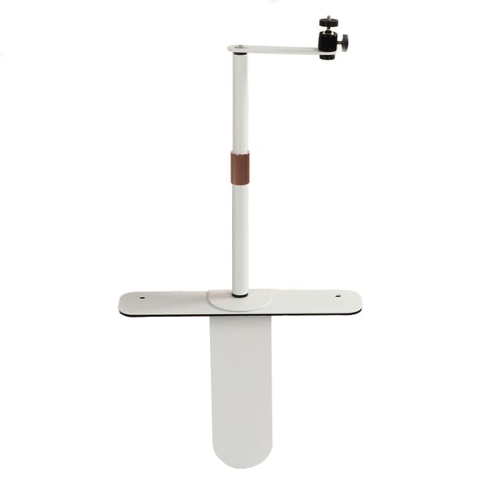 Support de projecteur rotatif à 360 degrés, support mural pour chevet, canapé, bureau, pour le bureau et la maison blanc